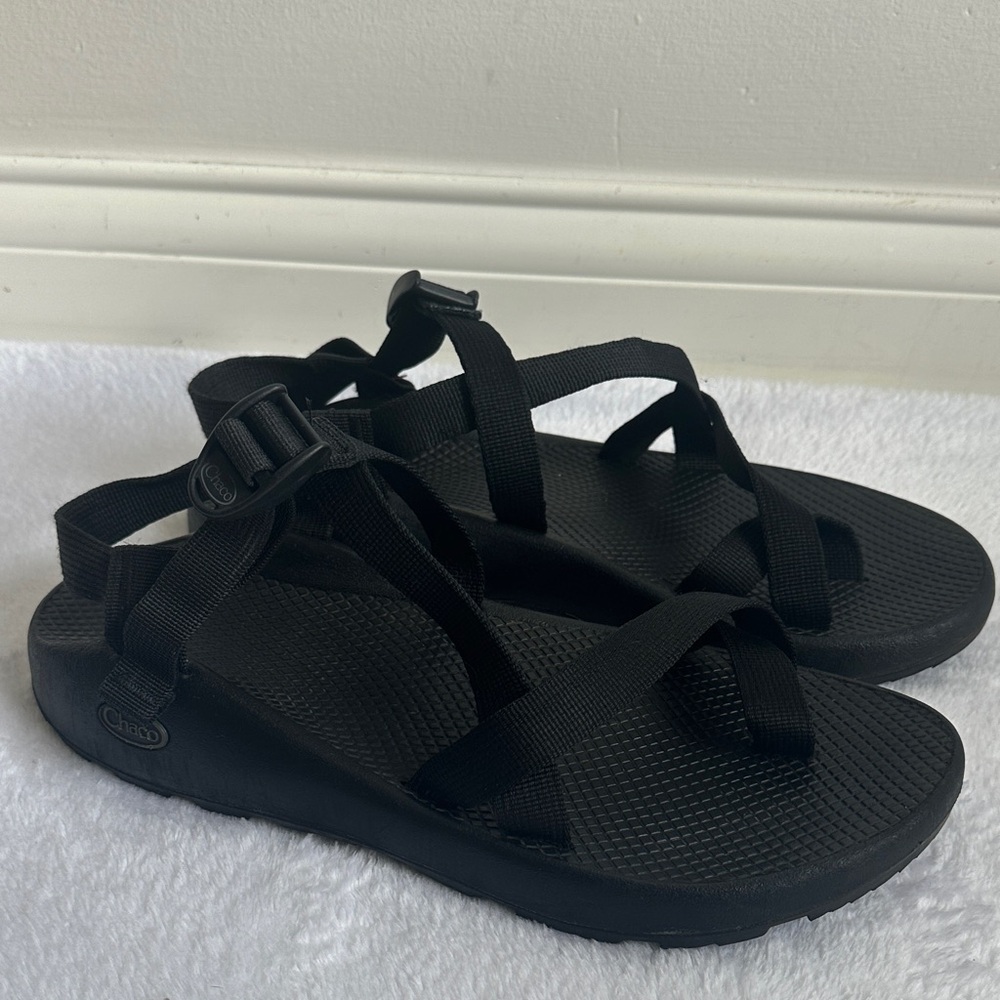 Chaco Mens Black Performance Outdoor Waterproof Hiking Sandals 11‎ Summer Gorp